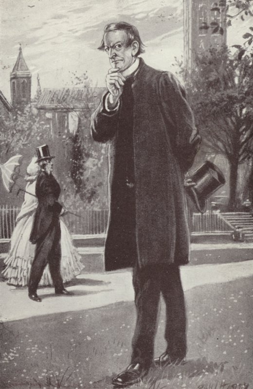 Illustration für Barchester Towers von Anthony Trollope von Paul Hardy