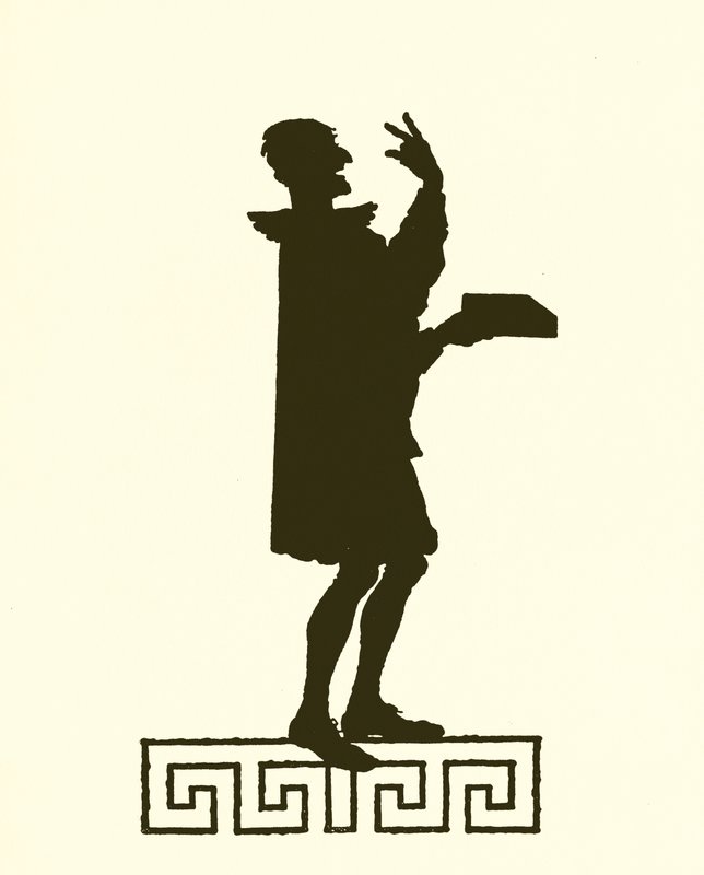 Ein Sommernachtstraum, Silhouette von Paul Konewka
