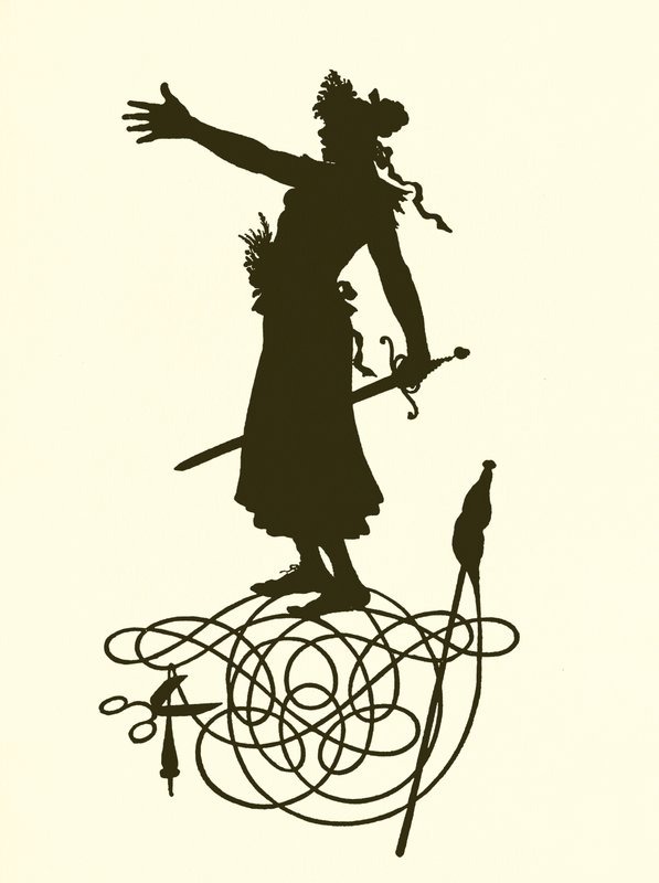 Ein Sommernachtstraum, Silhouette von Paul Konewka