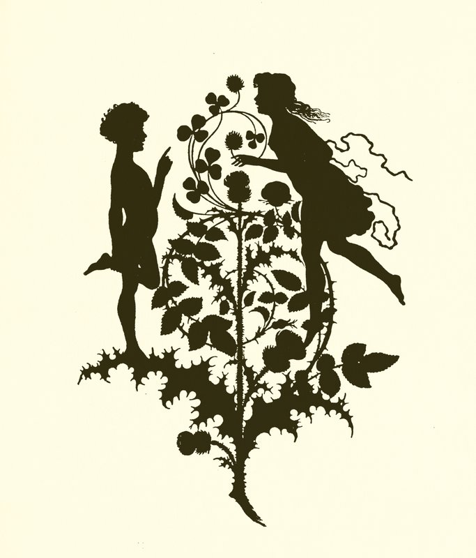 Ein Sommernachtstraum, Silhouette von Paul Konewka