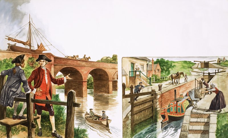 Es war einmal... Eine Brücke für Boote über einen Fluss bauen von Peter Jackson