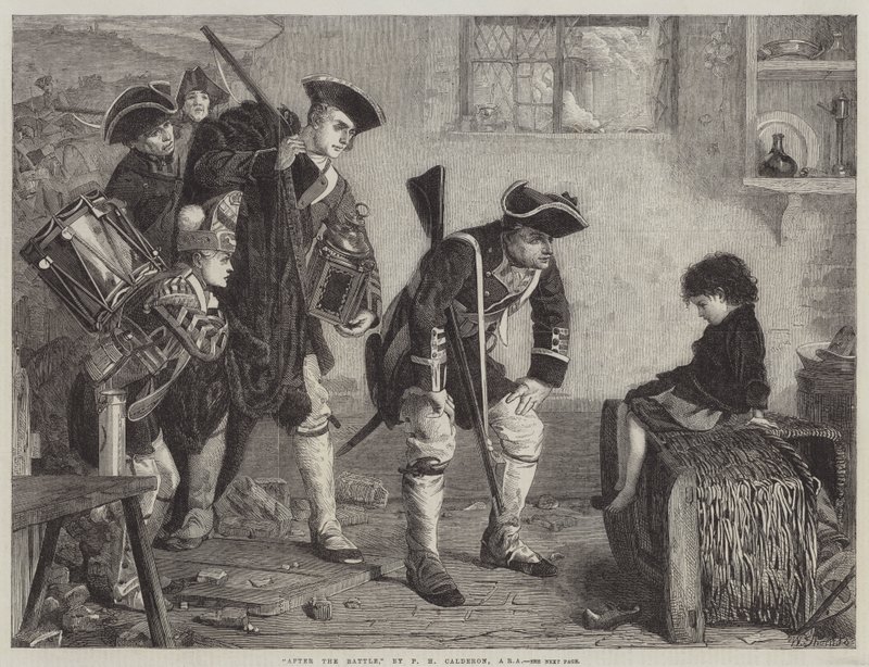Nach der Schlacht von Philip Hermogenes Calderon