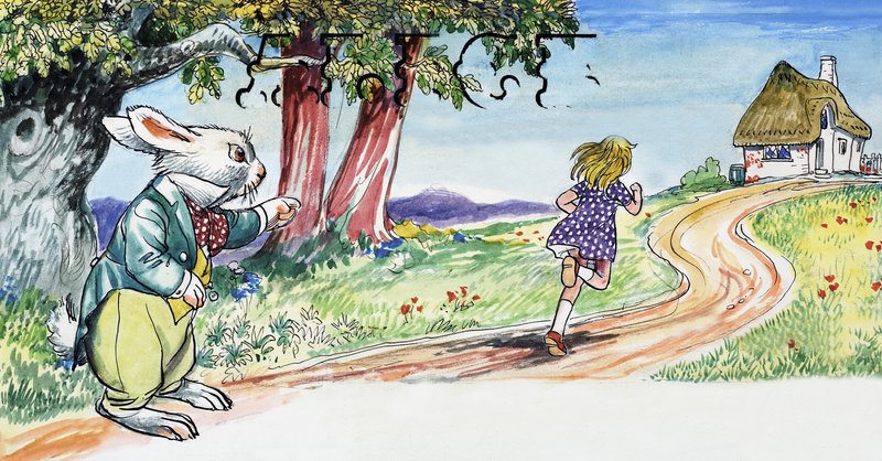 Alice im Wunderland von Philip Mendoza