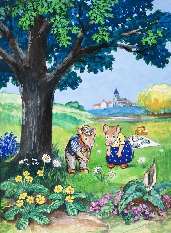 Die Stadtmaus und die Landmaus von Philip Mendoza