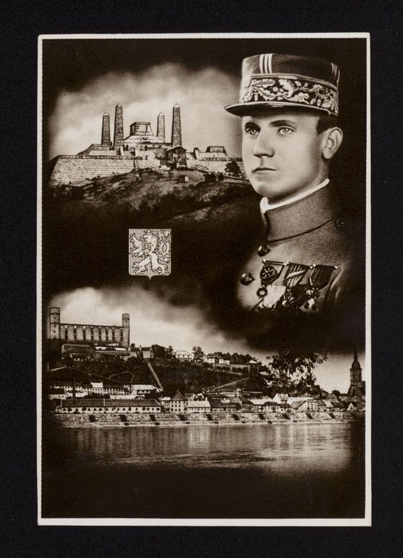 Milan Ratislav Stepanik, slowakischer Soldat, der als General in der französischen Armee im Ersten Weltkrieg und als Kriegsminister für die Tschechoslowakei diente von Photographer Czech