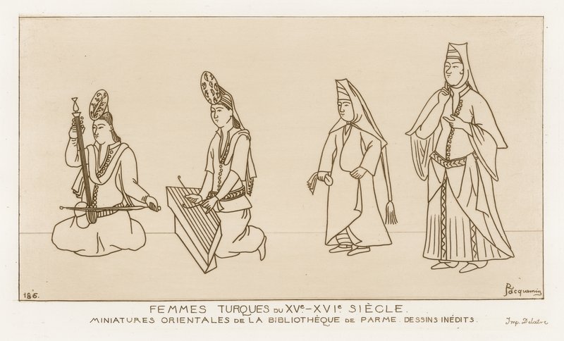 Türkische Frauen aus dem 15.-16. Jahrhundert von Raphael Jacquemin