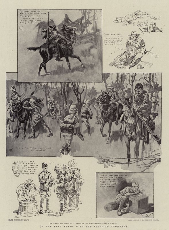 Im Buschveld mit der Imperial Yeomanry von Reginald Thomas Cleaver