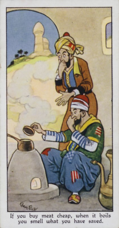 Wenn du billiges Fleisch kaufst, riechst du beim Kochen, was du gespart hast von René Bull