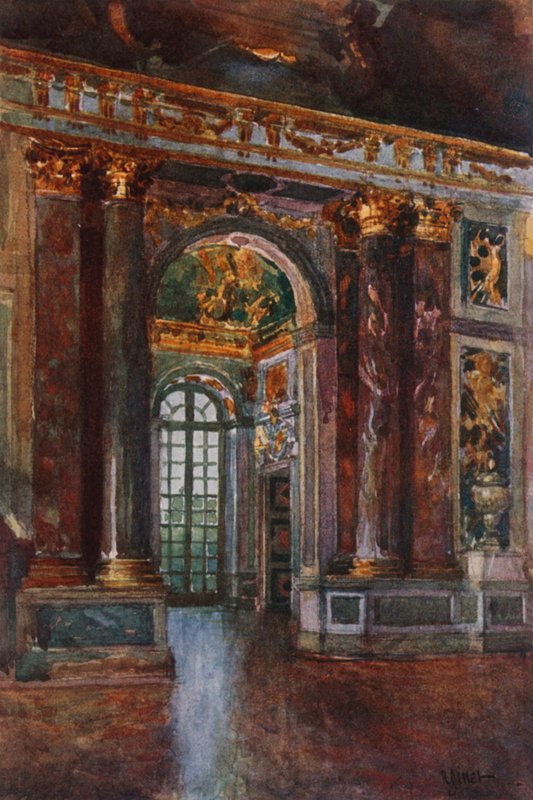 Tor in der Galerie des Glaces, Versailles von Rene Binet