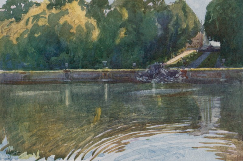 Becken von Latona, Versailles von Rene Binet