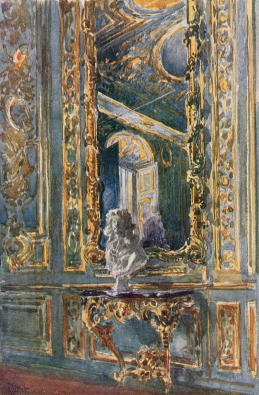 Madame Adelaides Salon, Versailles von Rene Binet