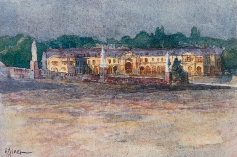 Die großen Ställe, Versailles von Rene Binet