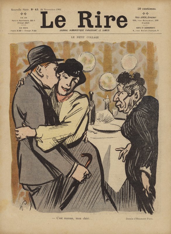 Illustration für Le Rire von Rene George Hermann Paul