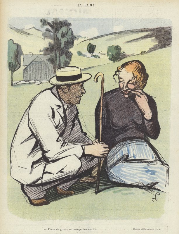 Illustration für Le Rire von Rene George Hermann Paul