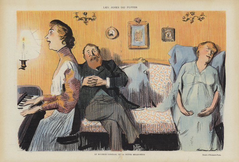 Illustration für Le Rire von Rene George Hermann Paul