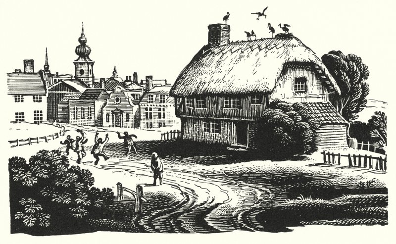 Hans Christian Andersen: Die Störche von Rex (after) Whistler