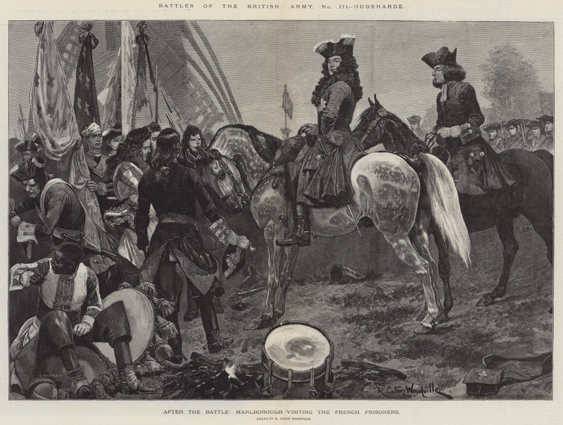 Schlachten der britischen Armee, Oudenarde von Richard Caton Woodville junior