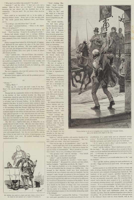Zynische Fortuna, Eine Geschichte eines Mannes mit Gewissen, von David Christie Murray von Richard Caton Woodville junior