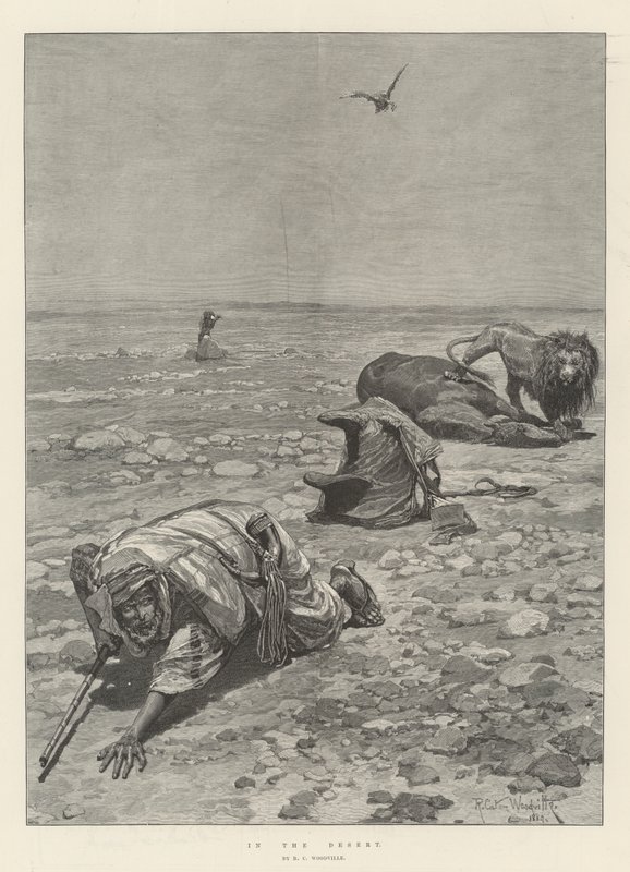 In der Wüste von Richard Caton Woodville junior