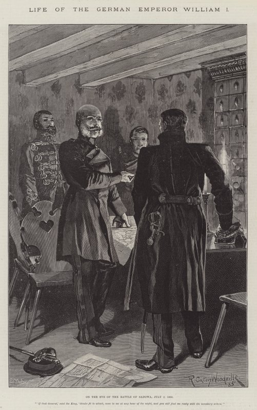 Leben des deutschen Kaisers Wilhelm I. von Richard Caton Woodville junior