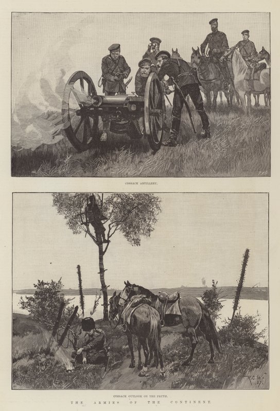 Die Armeen des Kontinents von Richard Caton Woodville junior