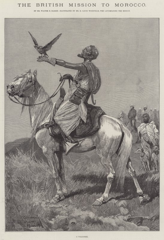 Die britische Mission in Marokko von Richard Caton Woodville junior
