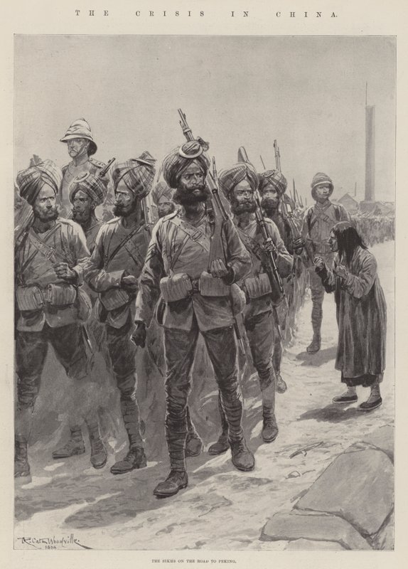 Die Krise in China von Richard Caton Woodville junior