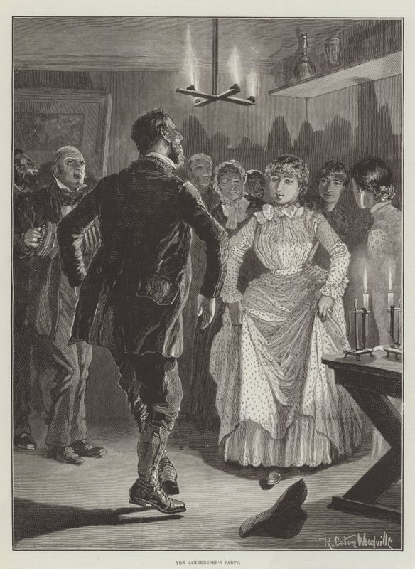 Die Party des Wildhüters von Richard Caton Woodville junior