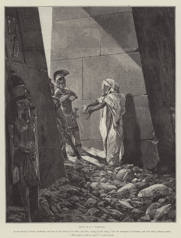 Kleopatra, von H. Rider Haggard von Richard Caton Woodville junior