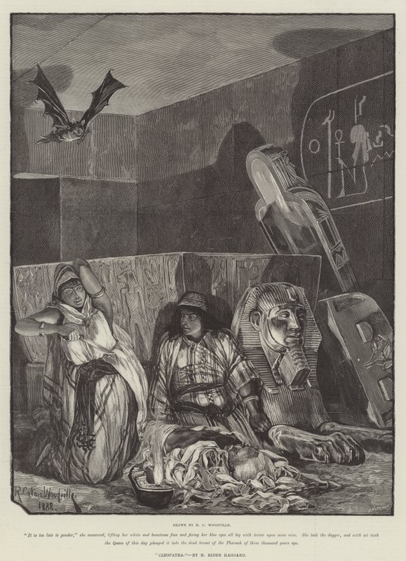 Cleopatra, von H. Rider Haggard von Richard Caton Woodville junior