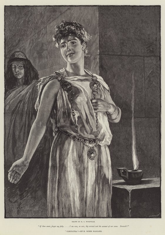 Cleopatra, von H. Rider Haggard von Richard Caton Woodville junior