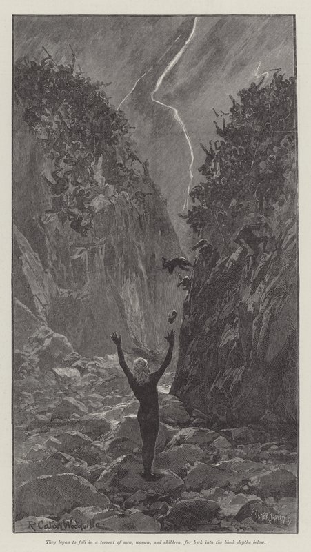 Nada die Lilie, von H. Rider Haggard von Richard Caton Woodville junior