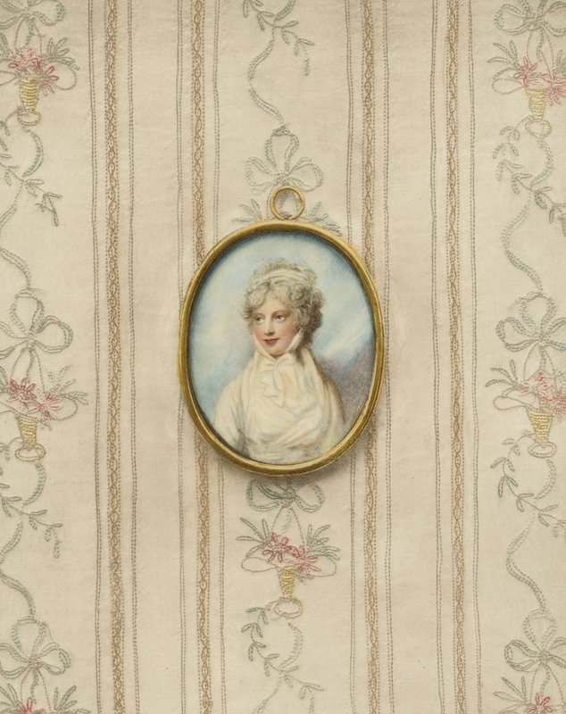 Porträt von Prinzessin Sophia, 5. Tochter von König George III von Richard Cosway