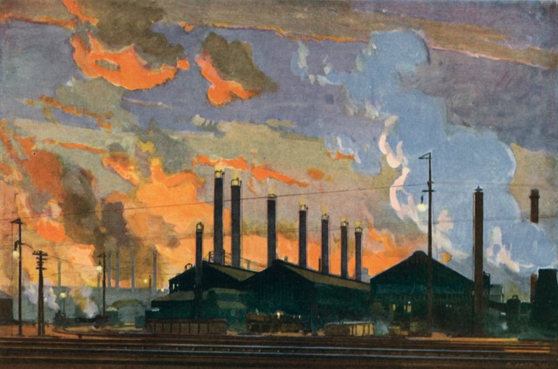Britische Industrien, Stahl von Richard Jack