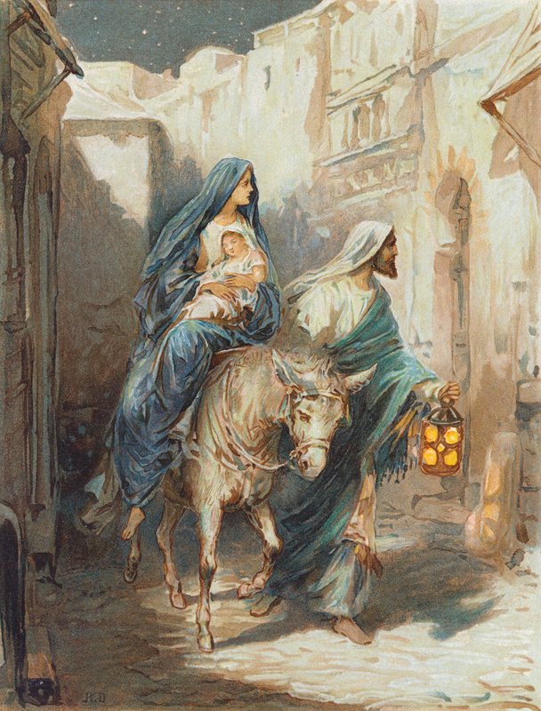 Die Flucht nach Ägypten von Robert Ambrose Dudley