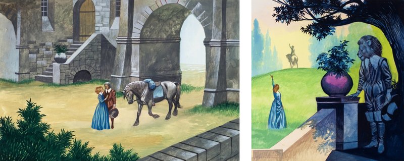 Die Schöne und das Biest von Ron Embleton