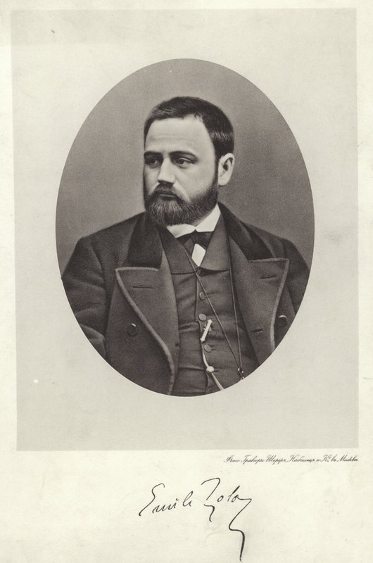Émile Zola von Russian Photographer