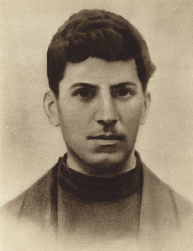 Joseph Stalin im Alter von 17 Jahren, während er das Seminar in Tiflis besuchte, Georgien, 1896 von Russian Photographer