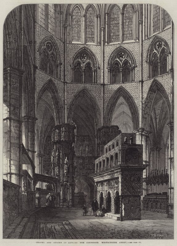 Kapelle und Schrein von Edward dem Bekenner, Westminster Abbey von Samuel Read