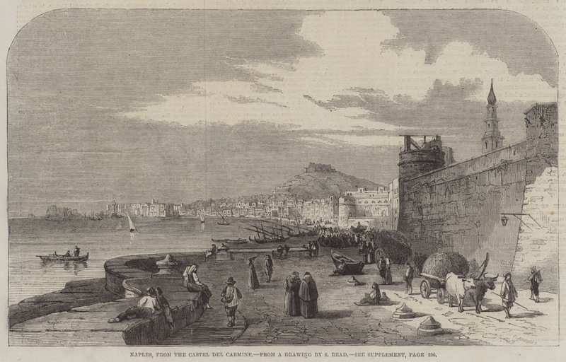 Neapel, vom Castel del Carmine von Samuel Read
