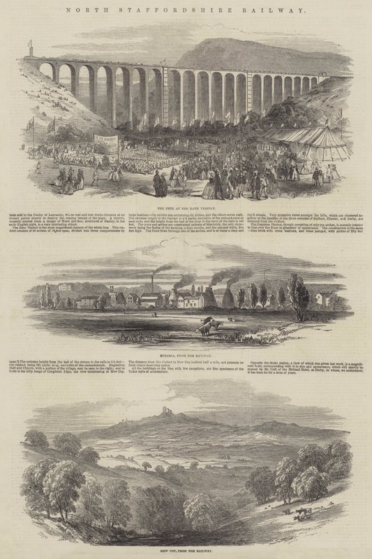 North Staffordshire Railway von Samuel Read