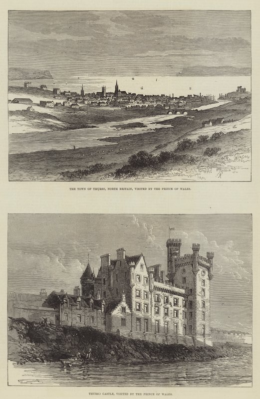 Skizzen von Thurso von Samuel Read