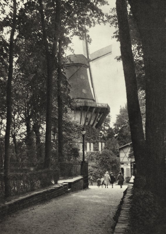 Potsdam, Historische Windmühle in Sanssouci von Sasha Stone