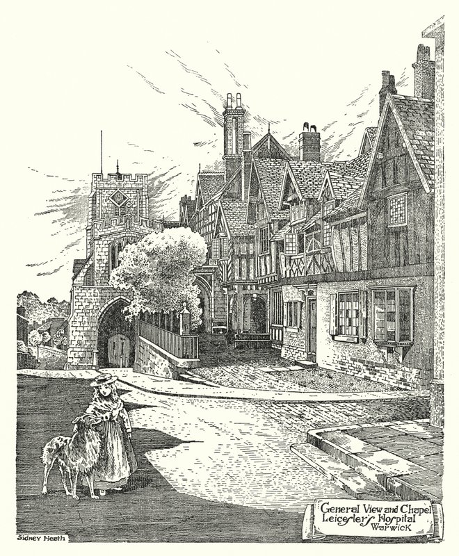 Gesamtansicht und Kapelle, Leicester