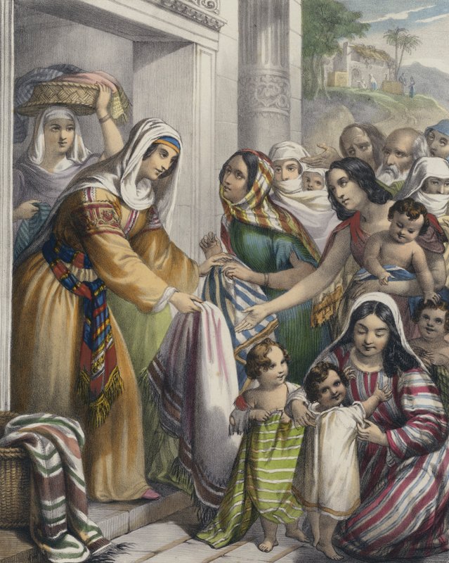 Tabithas gute Werke und Almosen von Siegfried Detler Bendixen