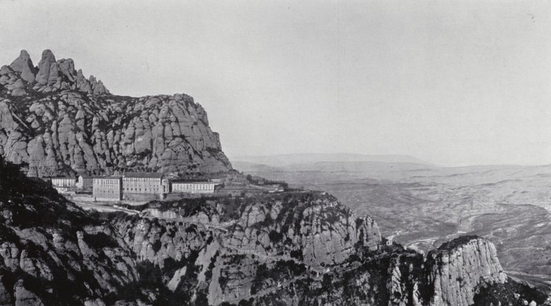 Gesamtansicht von Montserrat von Spanish Photographer