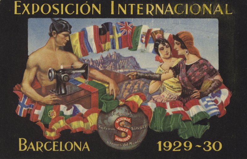 Internationale Ausstellung, Barcelona, 1929 von Spanish School