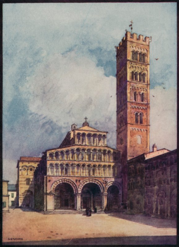 Italienische Kathedralen: Kathedrale von Lucca von Stafford Leake