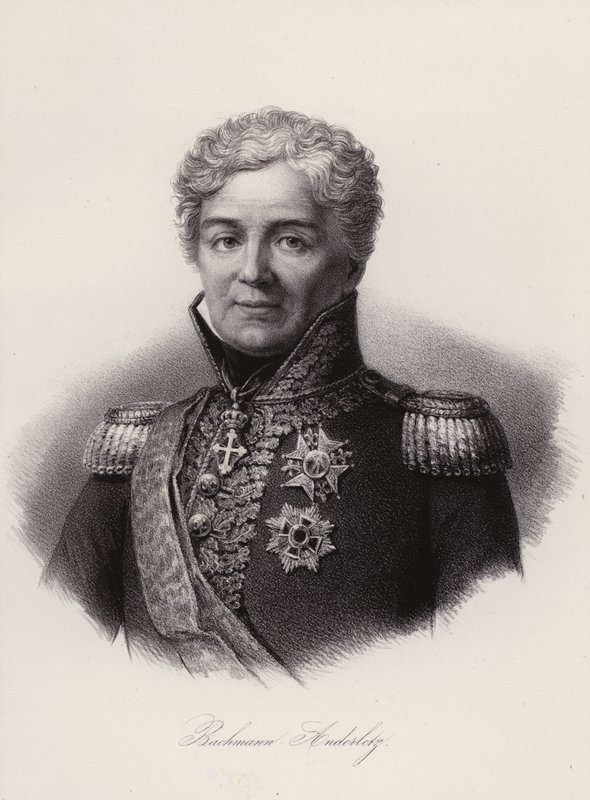 Niklaus Franz von Bachmann, Schweizer General, der in den Napoleonischen Kriegen kämpfte von Swiss School