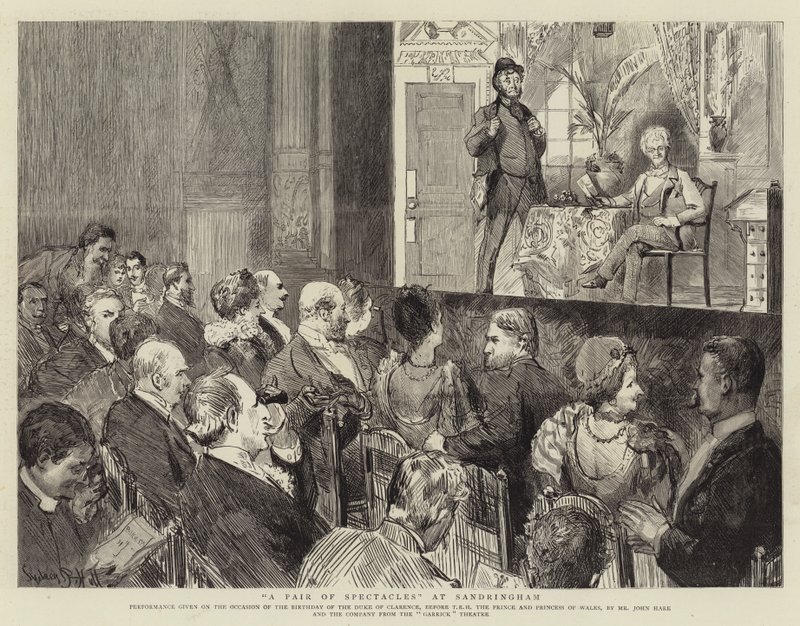 Ein Paar Brillen in Sandringham von Sydney Prior Hall